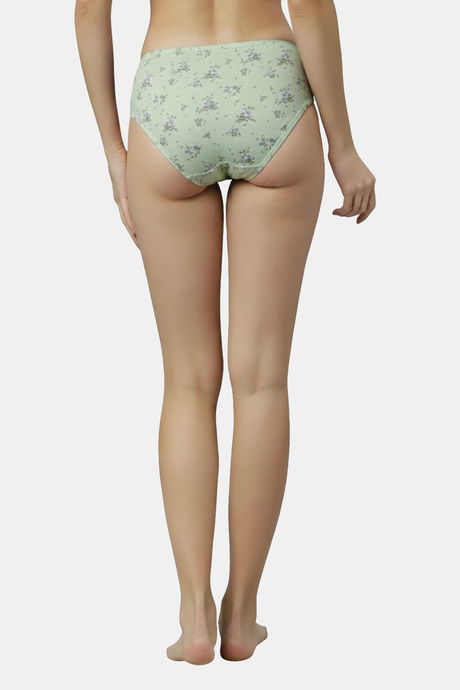 Red Rose Medium Rise Full Coverage Hipster Panty (Pack of 3) - Multicolor — image 2